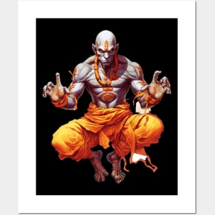 Dhalsim from Street Fighter Design Posters and Art